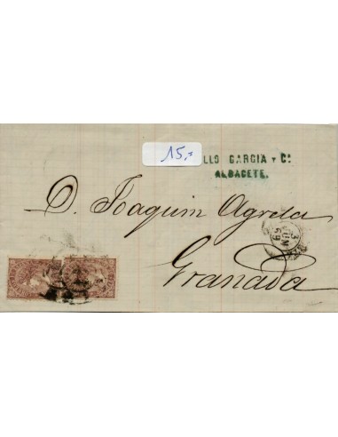 FA4131. 1869, Carta de Albacete a Granada