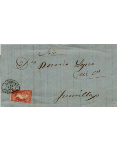 FA4132. 1859, Carta de Hellin a Jumilla