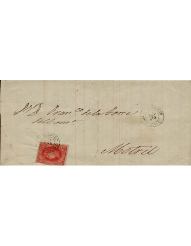 FA4133. 1864, Carta de Torrevieja a Motril