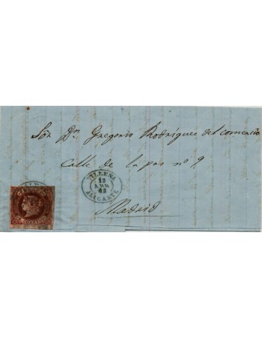 FA4135. 1863, Carta de Villena a Madrid