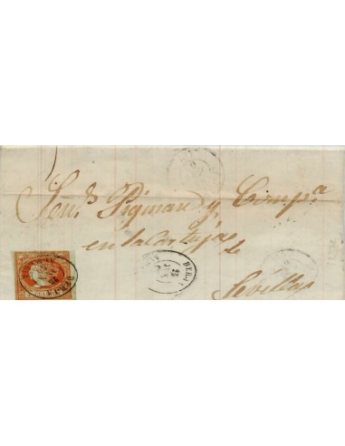 FA4139. 1860, Carta de Berja a Sevilla