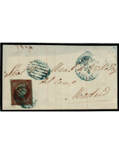 FA4154. 1855, Carta de Manzanares a Madrid