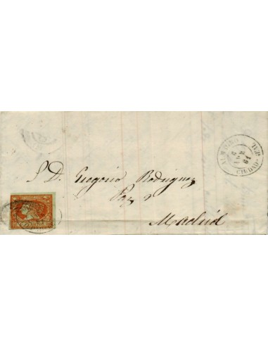 FA4156. 1861, Carta de Almagro a Madrid