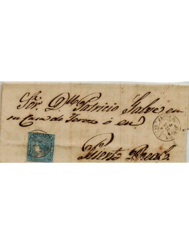FA4173. 1865, Carta de Arcos de la Frontera a Puerto Real