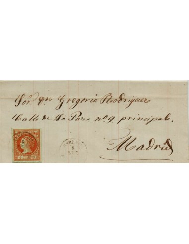 FA4187. 1860, Carta de Herencia a Madrid