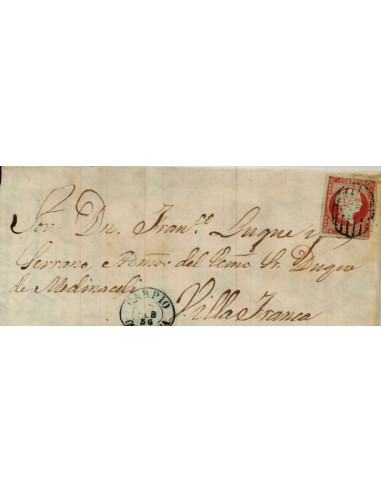 FA4192. 1856, Carta de Carpio a Villafranca