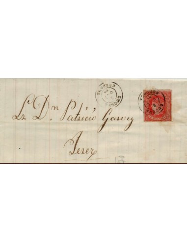 FA4197. 1864, Carta de Lucena a Jerez de la Frontera