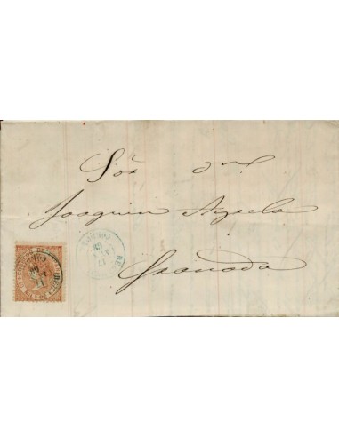 FA4208. 1868, Carta de Benameji a Granada