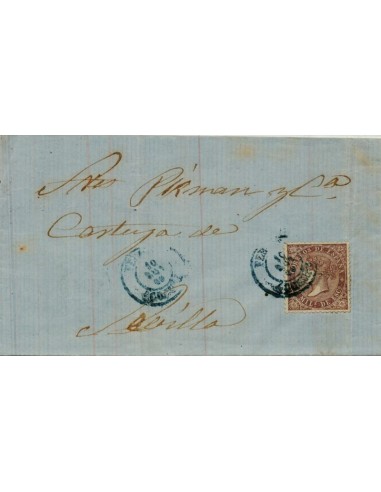 FA4216. 1869, Carta de Ferrol a Sevilla