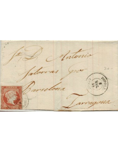FA4221. 1859, Carta de Ripoll a Barcelona