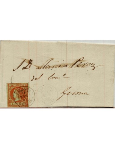 FA4240. 1862, Carta de Palamos a Gerona