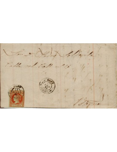 FA4244. 1861, Carta de Olot a Barcelona