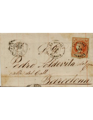 FA4248. 1862, Carta de La Bisbal a Barcelona