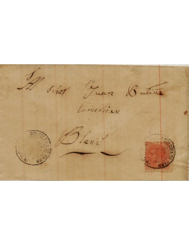FA4249. 1882, Carta de Santa Coloma de Farn a Blanes