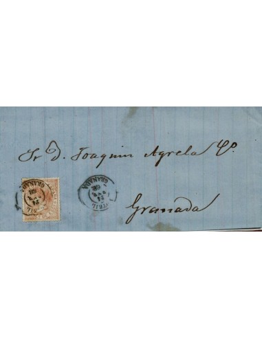 FA4261. 1868, Carta de Motril a Granada