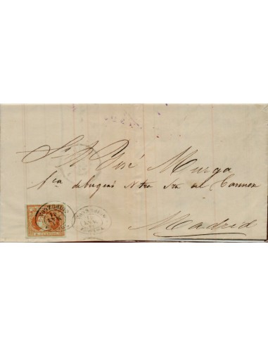 FA4267. 1861, Carta de Tolosa a Madrid