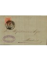 FA4271. 1883, Carta de San Sebastian a Madrid