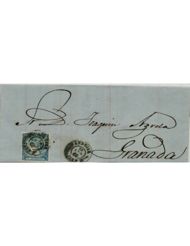 FA4282. 1866, Carta de Andujar a Granada