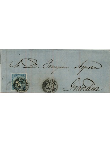 FA4283. 1866, Carta de Andujar a Granada