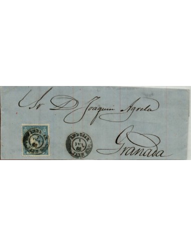 FA4284. 1866, Carta de Andujar a Granada