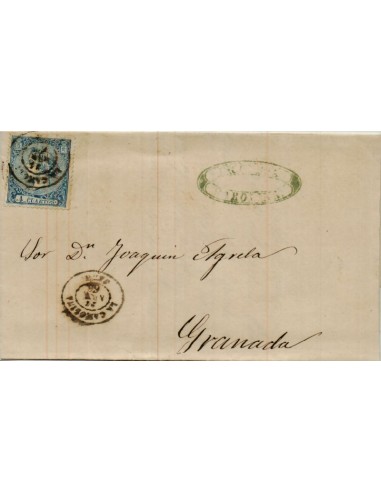 FA4289. 18669, Carta de La Carolina a Granada