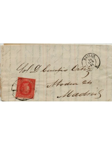 FA4291. 1864, Carta de Bailen a Madrid