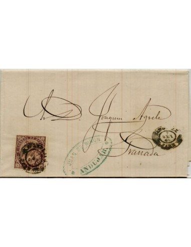 FA4292. 1869, Carta de Andujar a Granada