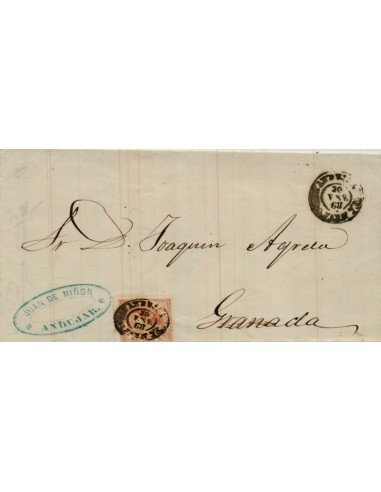 FA4293. 1868, Carta de Andujar a Granada