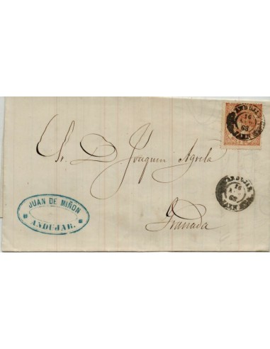 FA4294. 1868, Carta de Andujar a Granada