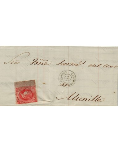 FA4300. 1864, Carta de Calahorra a Munilla