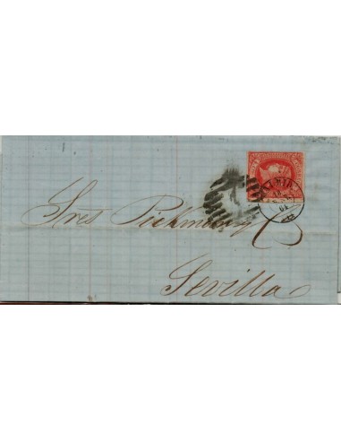 FA4317. 1864, Carta de Madrid a Sevilla