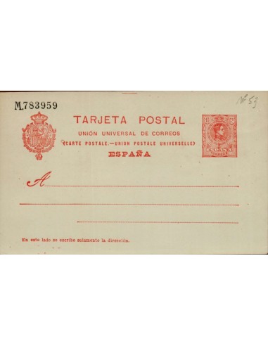 FA4459. Tarjeta postal inscripción UNION UNIVERSAL DE CORREOS