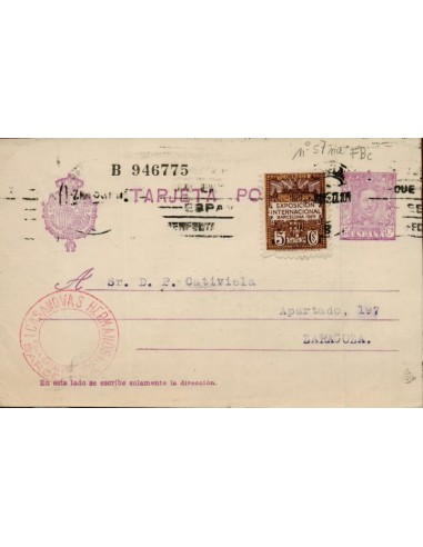 FA4483. Tarjeta postal dirigida a Zaragoza