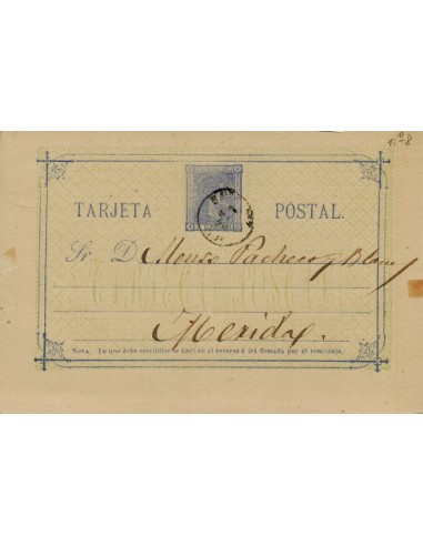 FA4519. Tarjeta postal de Barcelona a Merida