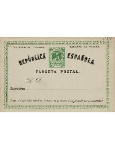 FA4605. TARJETA POSTAL MATRONA Y CIFRA (5c. verde)