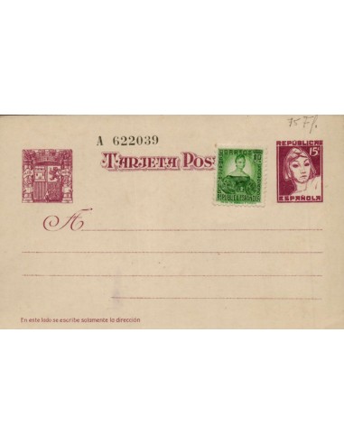 FA4678. Tarjeta postal MATRONA DE FRENTE