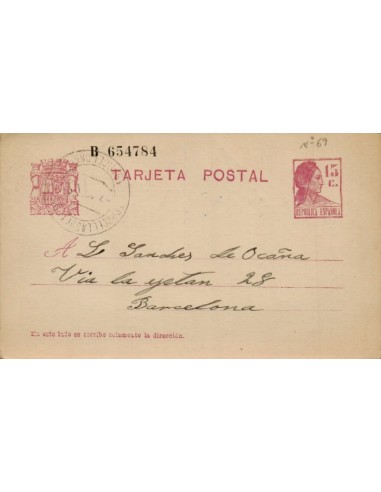 FA4728. Tarjeta postal dirigida a Barcelona