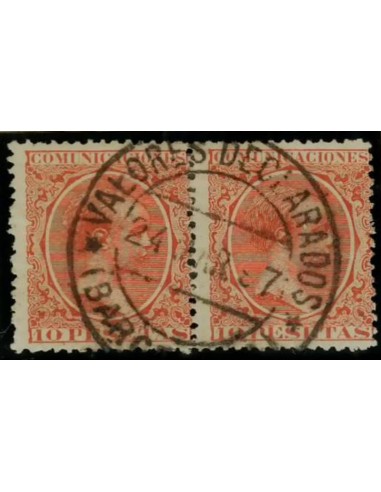 FA4845. Emision 1-10-1889, Pareja de valores de 10 pesetas VALORES DECLARADOS.