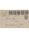 FA5009. 1931, carta circulada de Madrid a Argamasilla de Alba