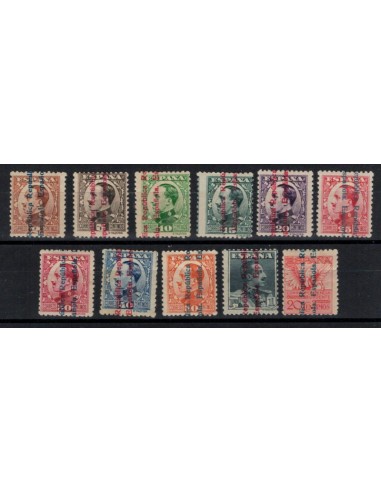 FA5010. Emision de 1931, sellos de Alfonso XIII sobrecargados, Serie completa NUEVO