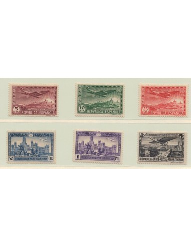 FA5013. 1931, III Congreso de la Union Postal Panamericana, Serie completa NUEVO