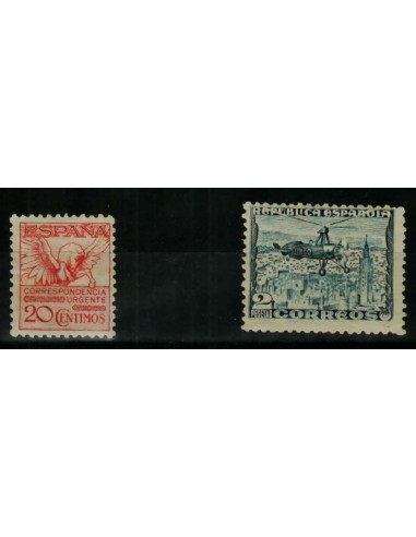 FA5051. Emisiones postales de 1932 y 1935, Correo urgente y Juan de la Cierva, NUEVO
