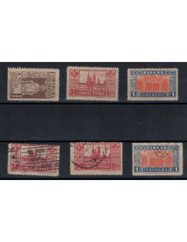 FA5112. 1937, Año Jubilar Compostelano, Serie Completa, NUEVO
