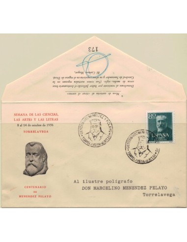 FA5308. 1956, Correspondencia circulada en Torrelavega