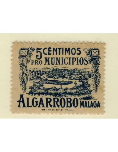 FA5680, Sellos locales. Viñeta de Algarrobo