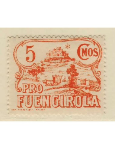 FA5722, Sellos locales. Viñeta de Fuengirola
