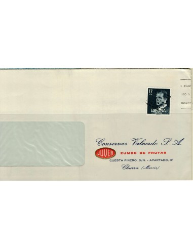 FA5878. Carta con sellos cancelados con rombo de puntos