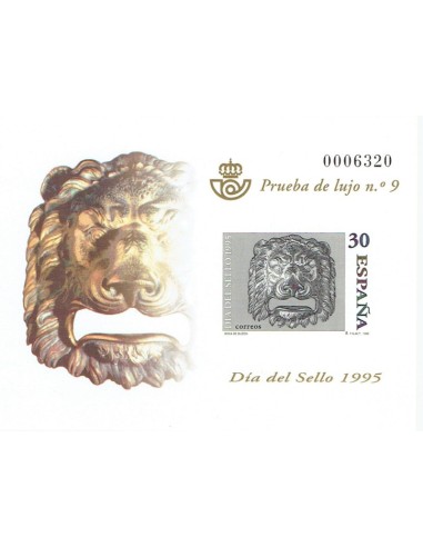 FA5985. Prueba oficial, 1995, Dia del Sello