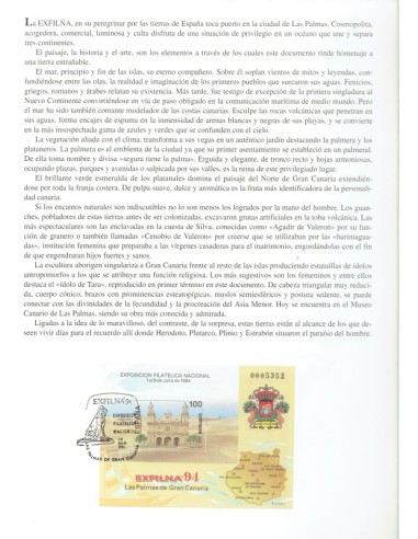 FA6044. Hojita postal, Exfilna 2004, Las Palmas de Gran Canaria