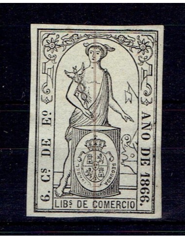 FA6741. 1866. Fiscales para libros de comercio